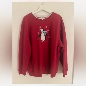 Red Penguin Sweater